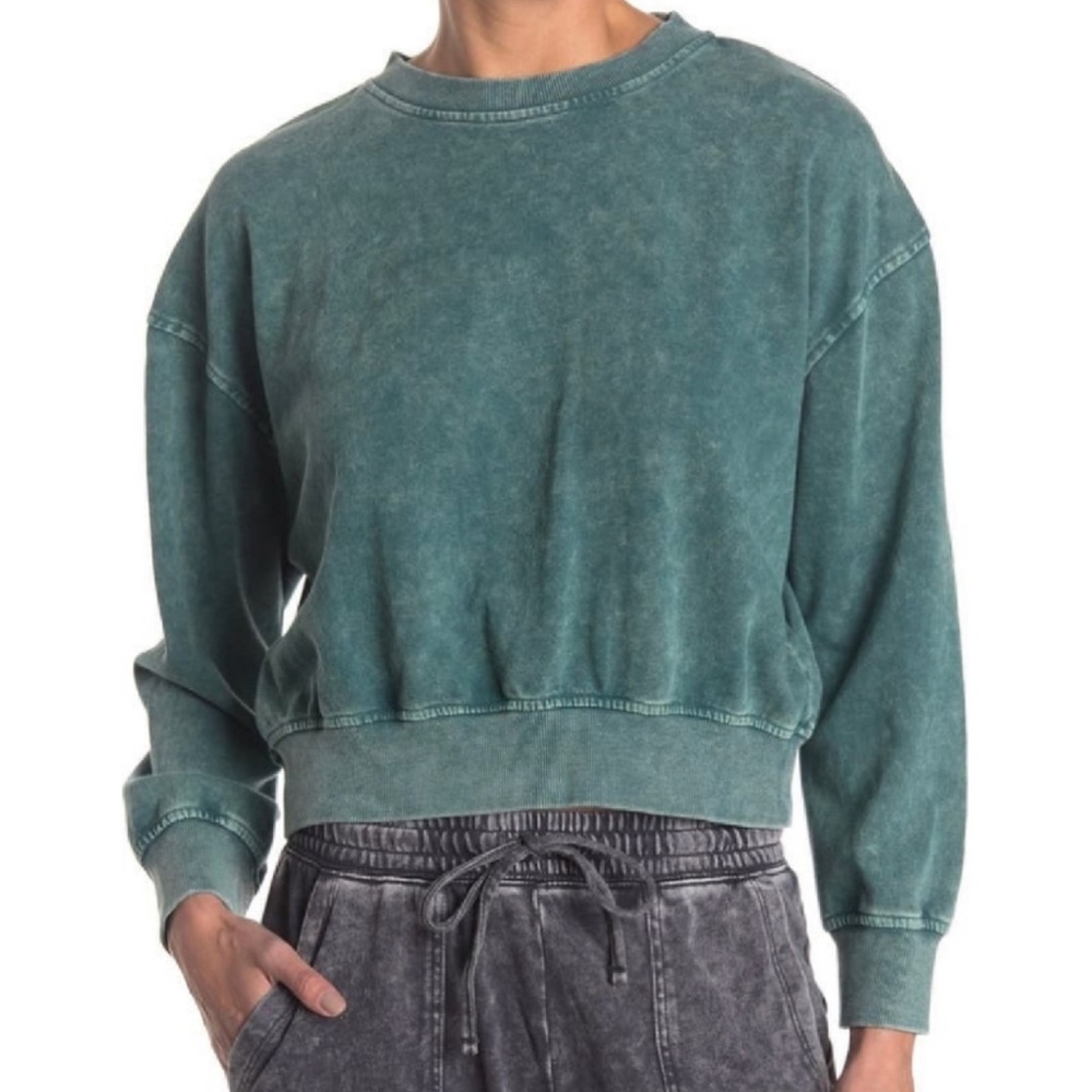 Greenish blue sweater